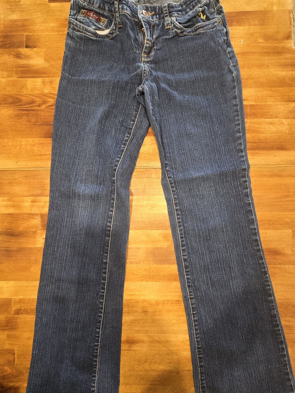 Baby Phat Dark Blue Flare Jeans
